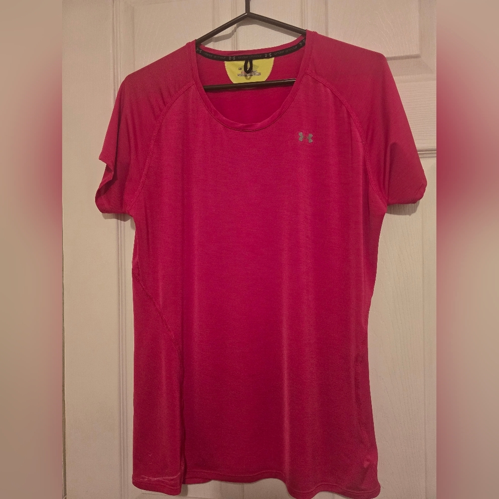 Under Armour Women's Pink Athletic Top - Picture 1 of 3
